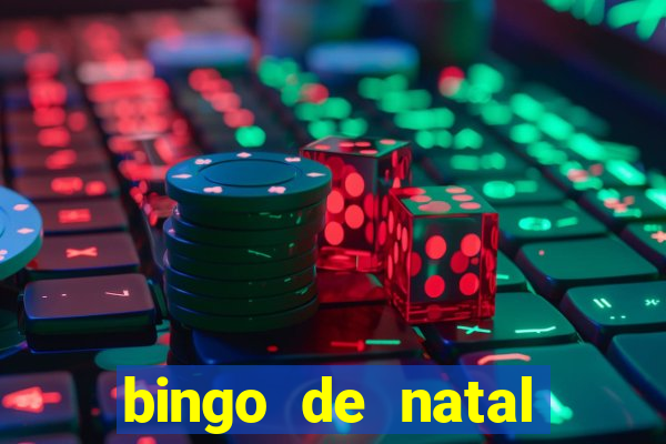 bingo de natal para imprimir gratis